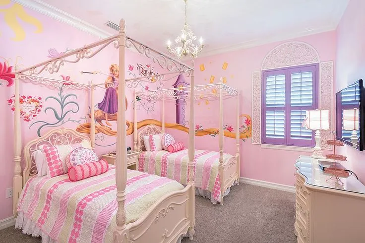 Disney themed kids bedroom