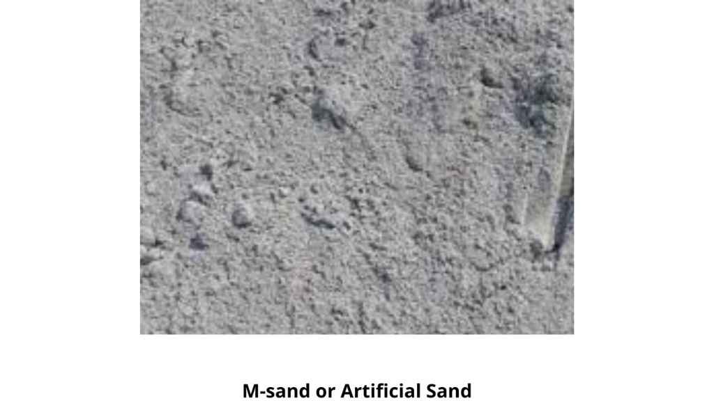 M-sand or Artificial Sand