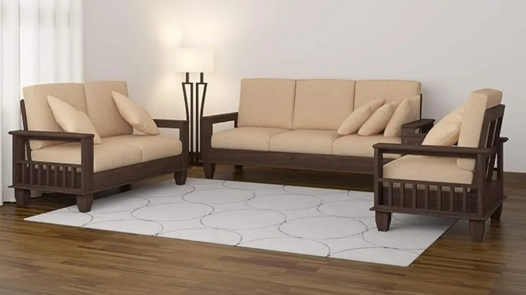 Mamta Decoration Solid Sheesham Wood Sofa