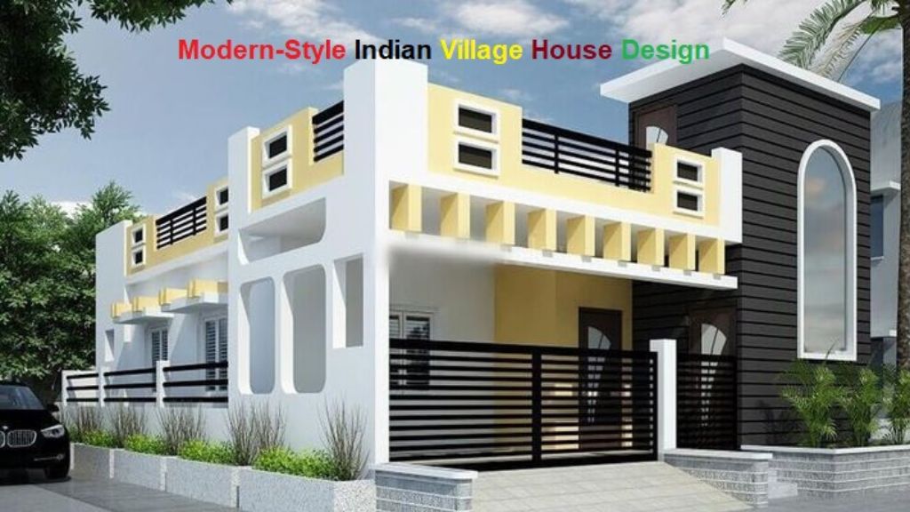 Modern-Style Indian Village House Design