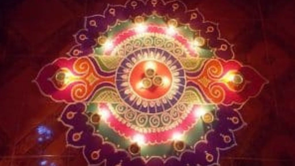 Make it Colorful with a Rangoli