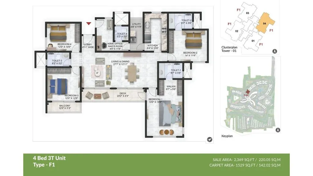 Prestige Park Grove Floor Plan