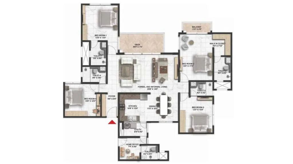 Prestige Serenity Shores Master plan