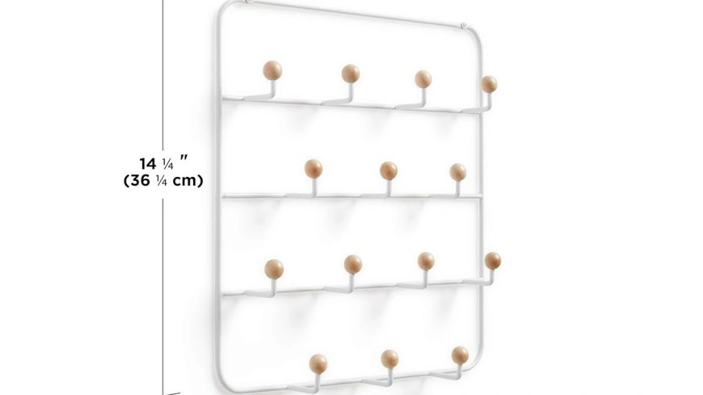 Umbra Estique 14-Hook Door Rack