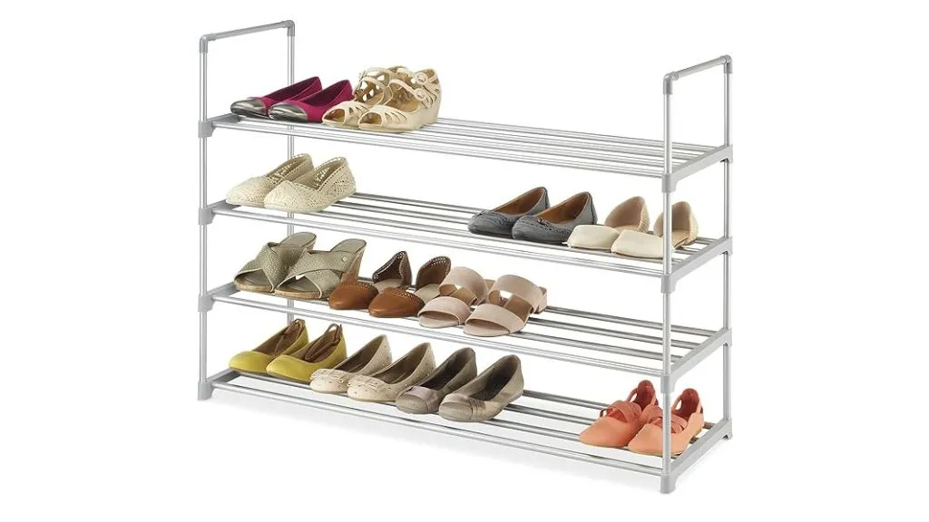 Whitmor 4-Tier Shoe Rack