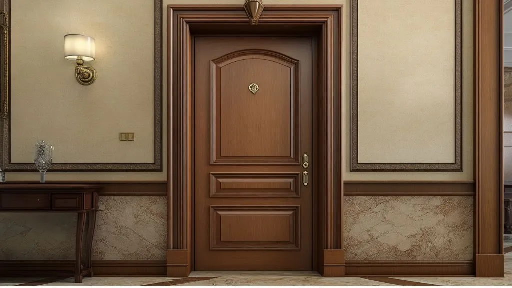 Classic Modern Flush Door Design