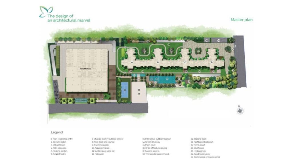 Raheja Pebble Bay Master Plan