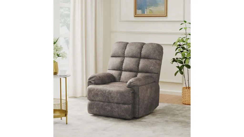 Solimo Biela Fabric Recliner