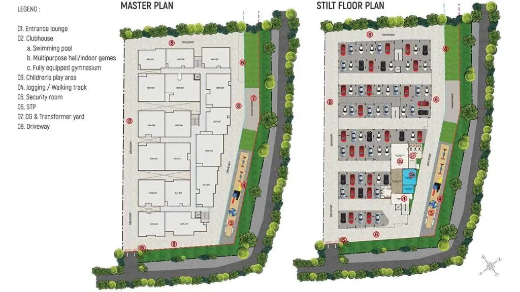 Sowparnika Pragati Master Plan & Floor Plan