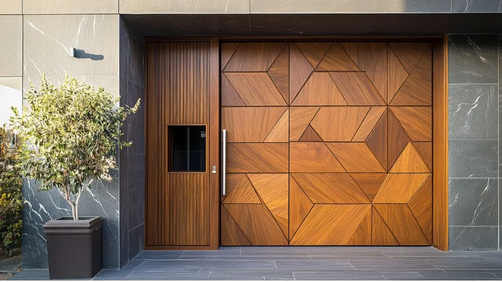 Textured Flush Door Design