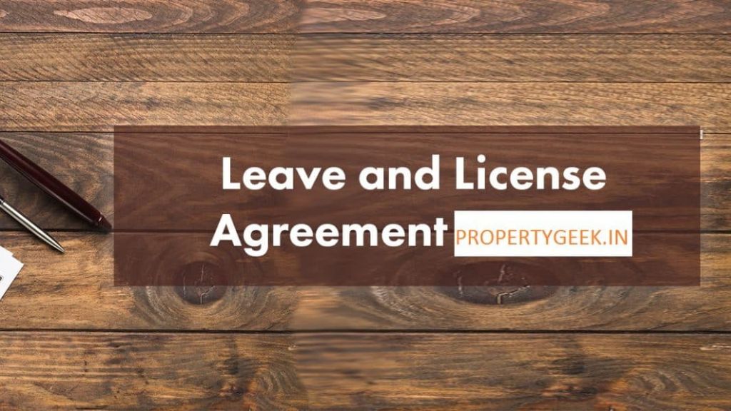 leave and license agreement