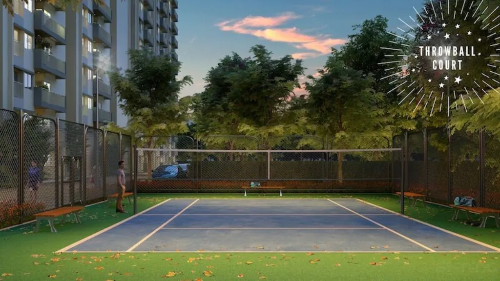 Amenities at Mahendra Aarya Tennis Court