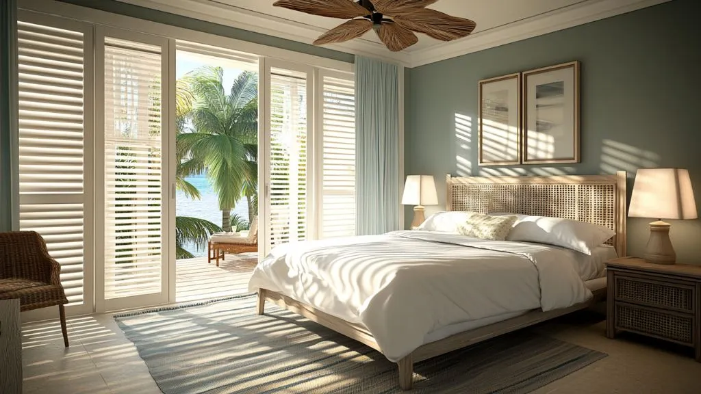 Modern Louvered Doors for Tropical Homes