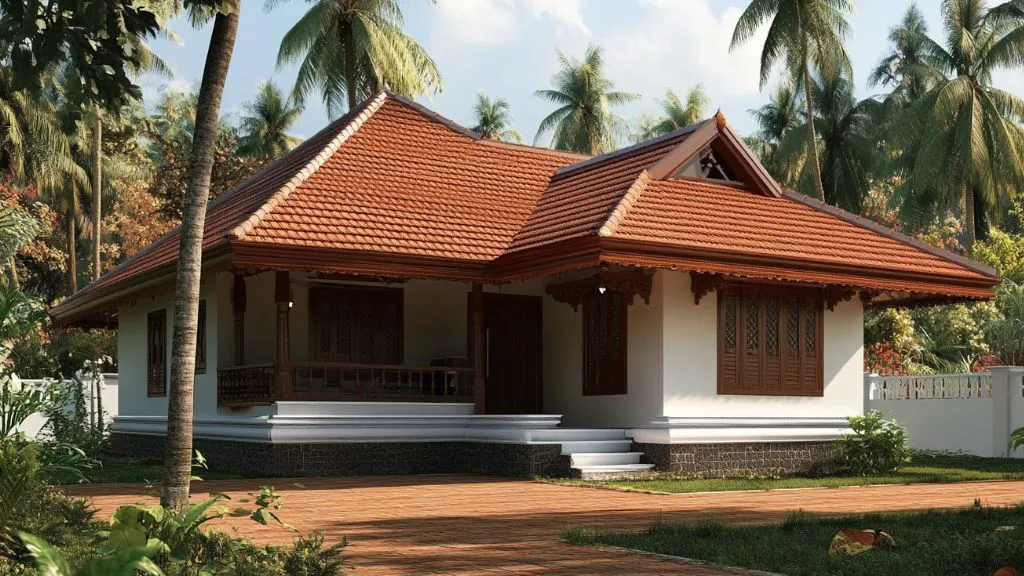 indian village house design