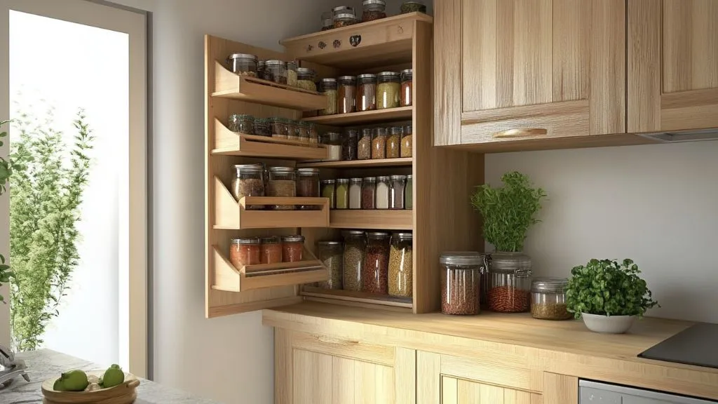 Adjustable Door Shelves