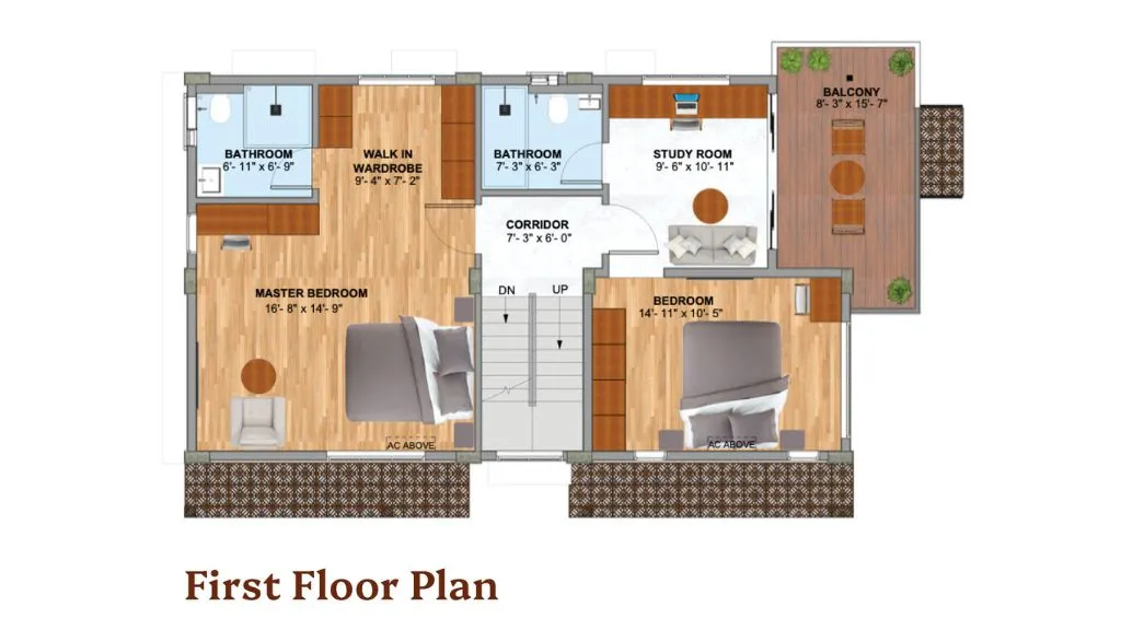 Bluejay Ananda Sarjapur First floor Plan