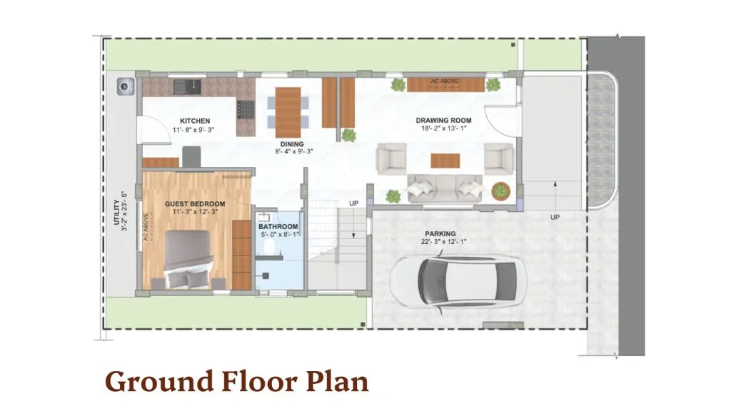 Bluejay Ananda Sarjapur Groundfloor Plan