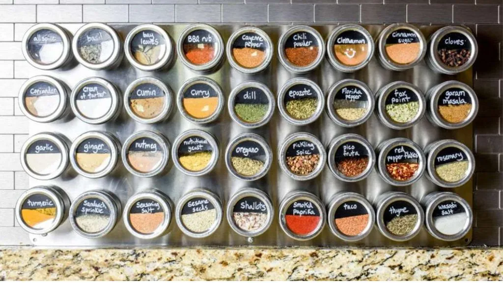 Magnetic Spice Racks