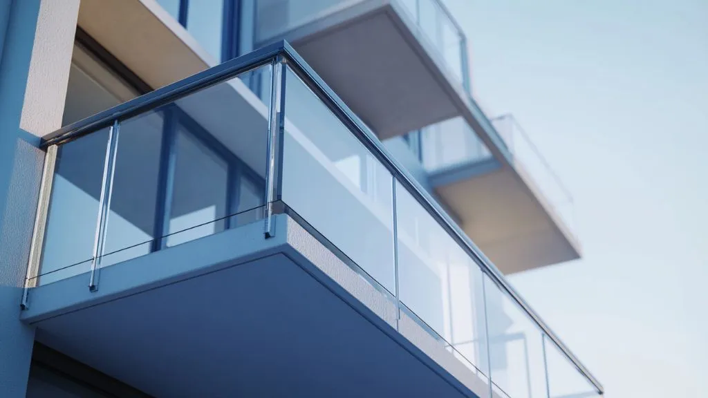 Minimalist Glass Balcony Railing