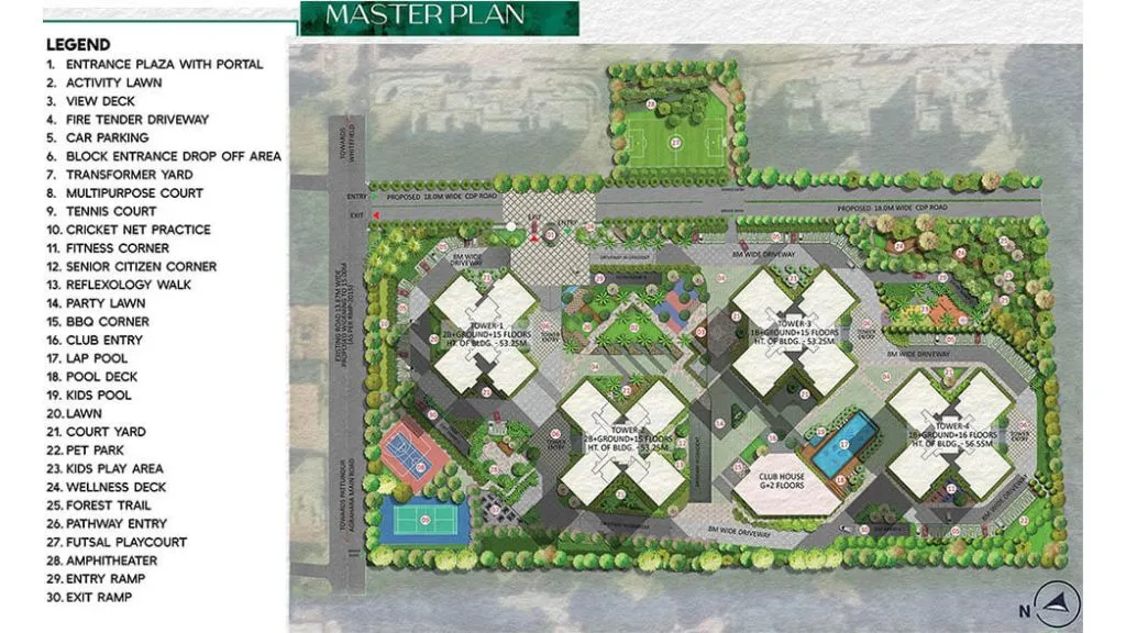 Prestige Pine Forest Master Plan