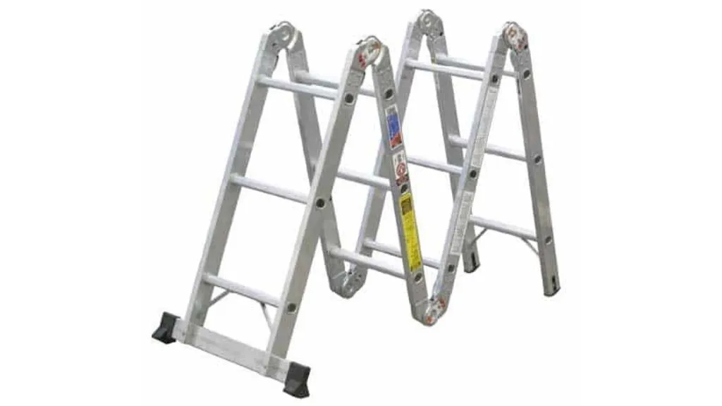 Different Types of Ladders -Articulated Ladder