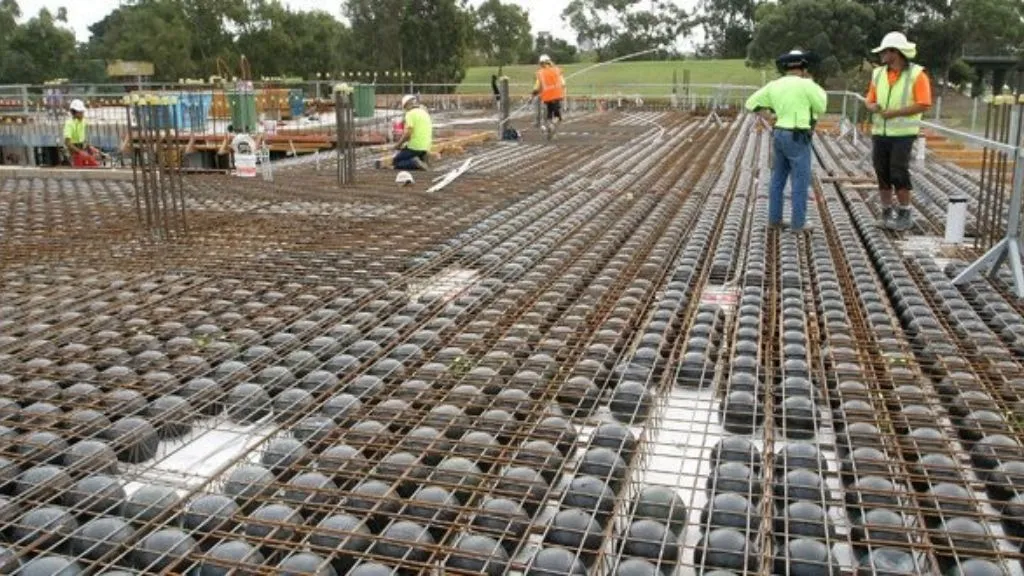 Different Types of Slabs Used in Construction - Bubble Deck Slab