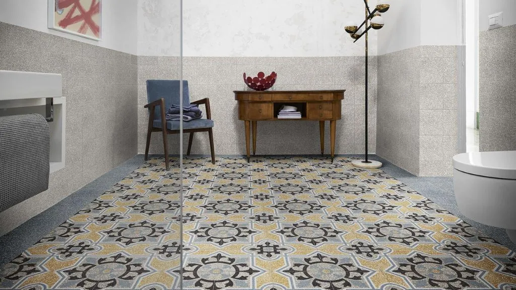 Types of Floor Tiles In India - Cement Tiles