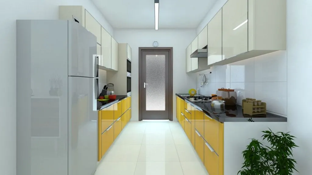 Galley Modular Kitchen Design