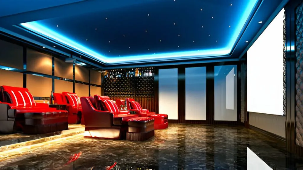 Home Theatre Room Lighting 