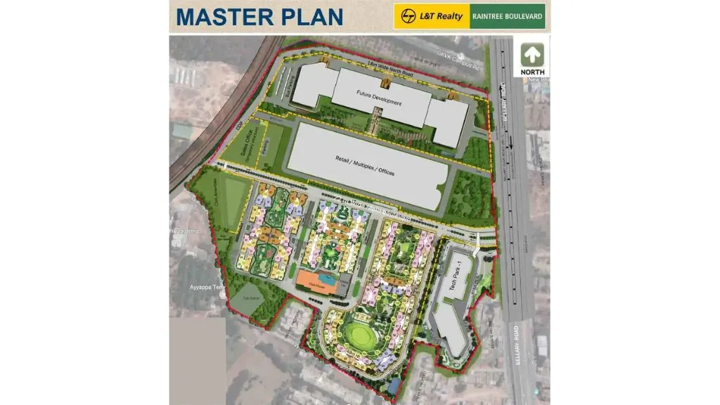 L And T Raintree Boulevard Master Plan