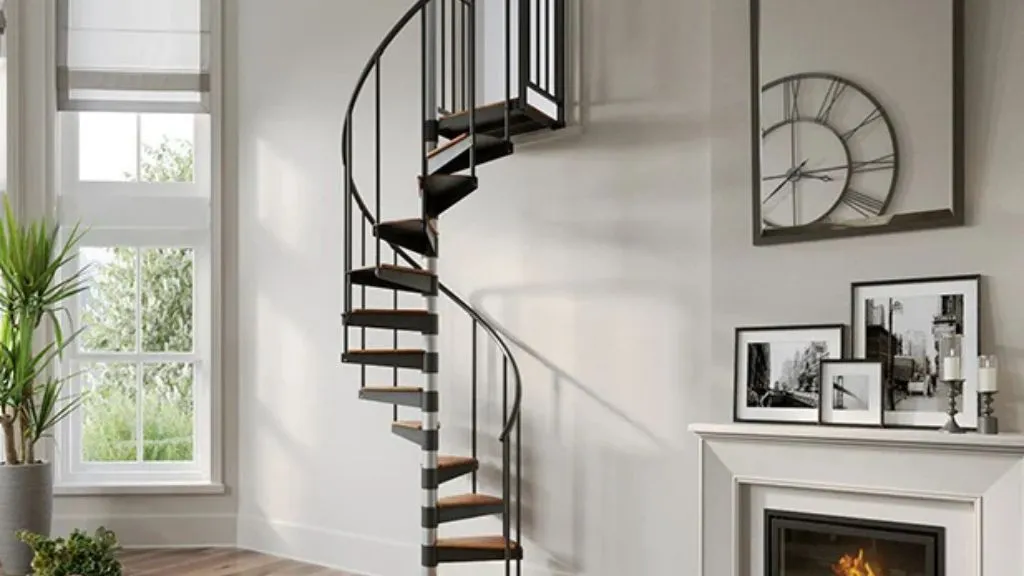 Modern Spiral Staircase for Home