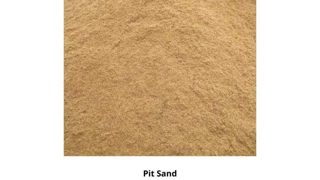 Pit Sand Used in Construction