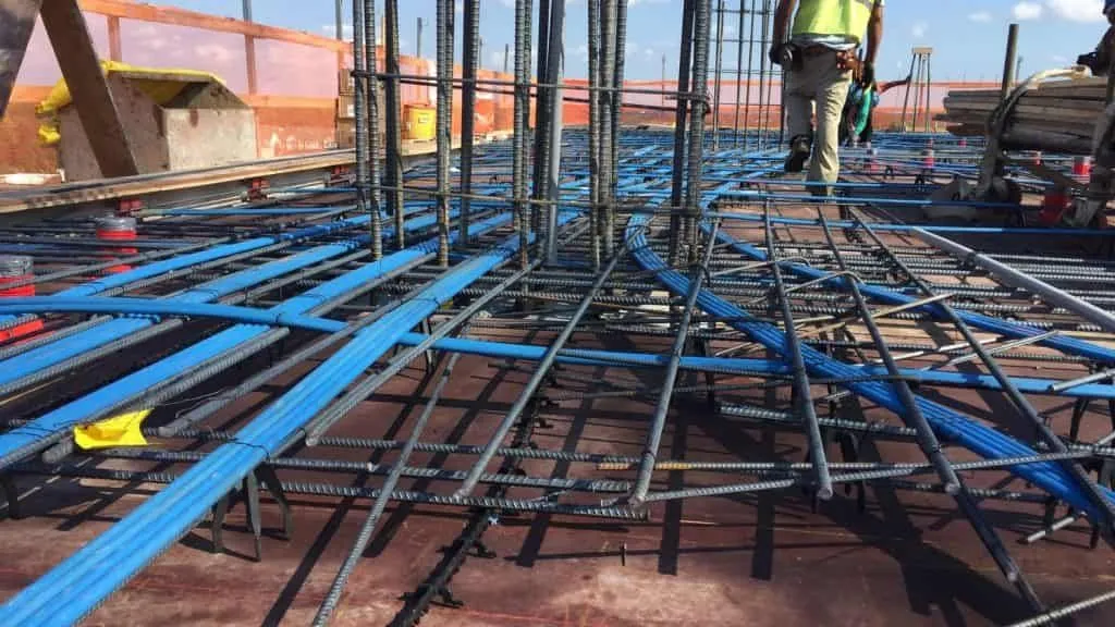 Different Types of Slabs Used in Construction - Post-Tensioned Slab