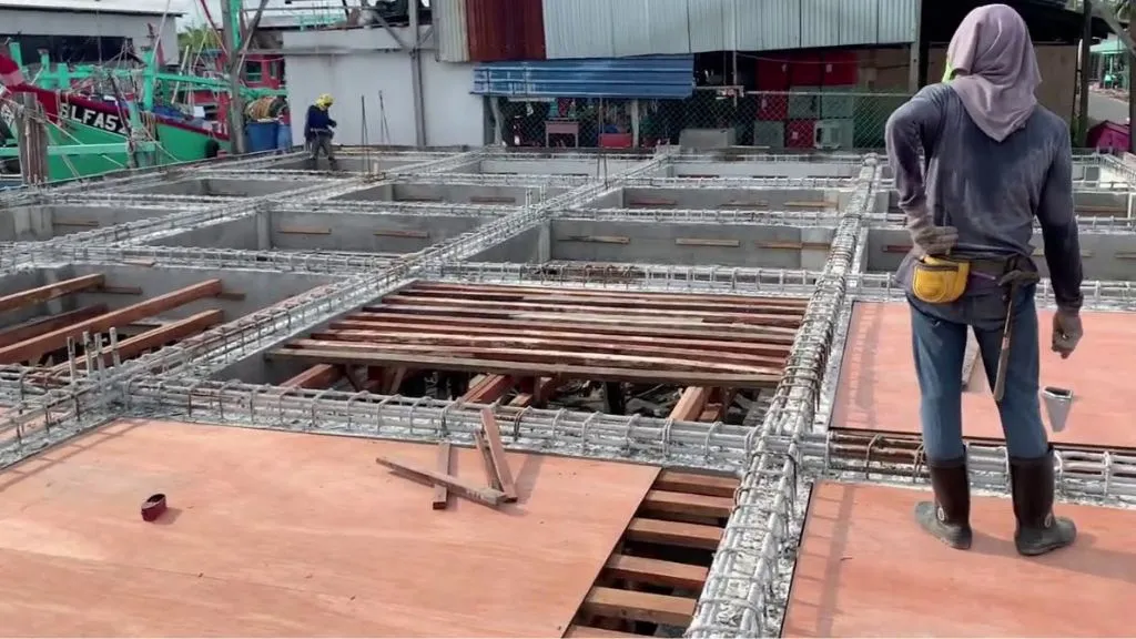 Different Types of Slabs Used in Construction - Suspended Slab