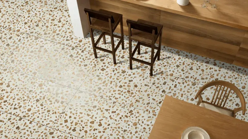 Types of Floor Tiles In India - Terrazzo Tiles