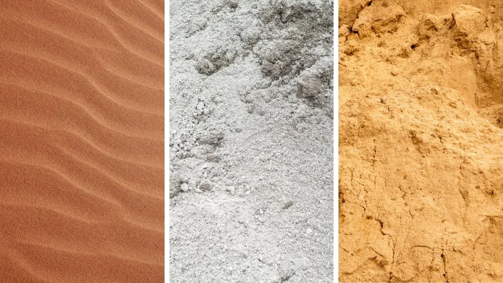 Types of Sands Used in Construction