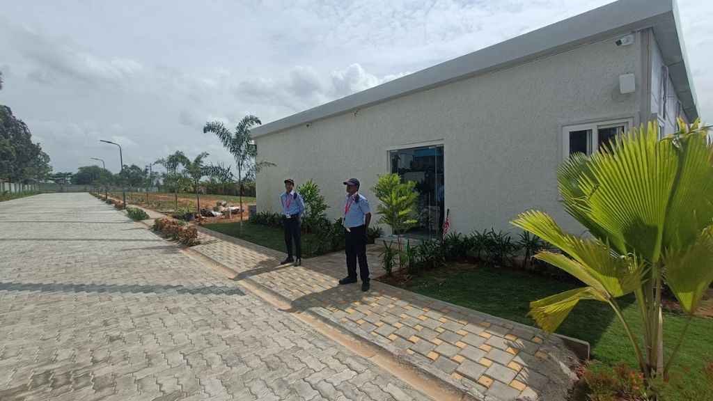 Bluejay Ananda Villas in Sarjapur Security Gate