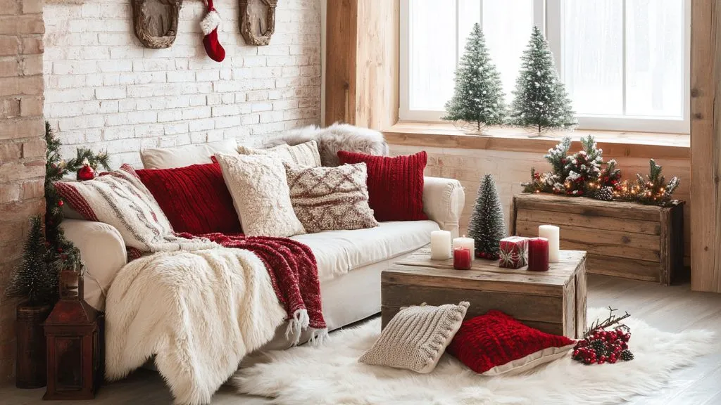 living room christmas decor ideas