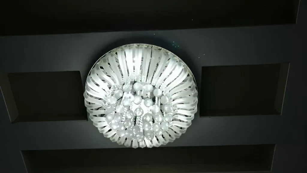 Crystal Light Fixture