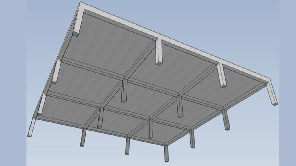 Design of a Continuous Two-Way Slab