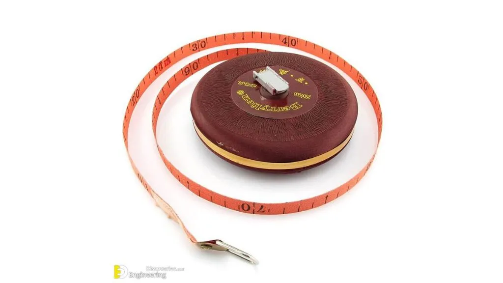 Linen Tape in Surveying - Types of chains in Surveying