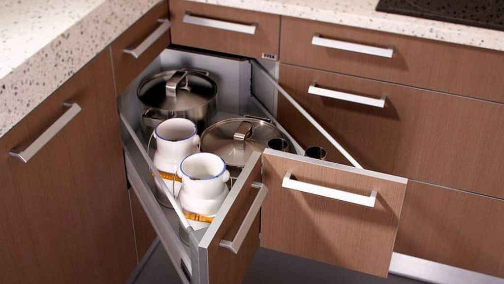 Modular Kitchen Corner Units