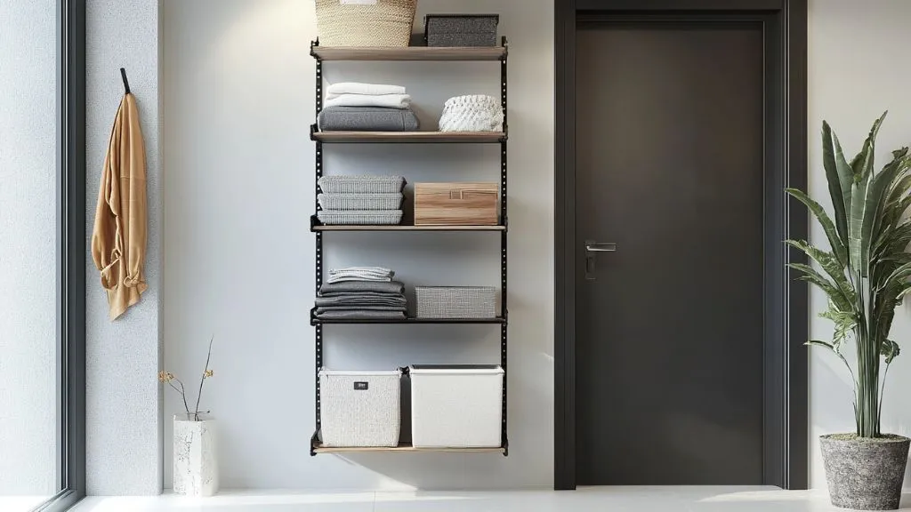 Over-Door Storage Rack Ideas