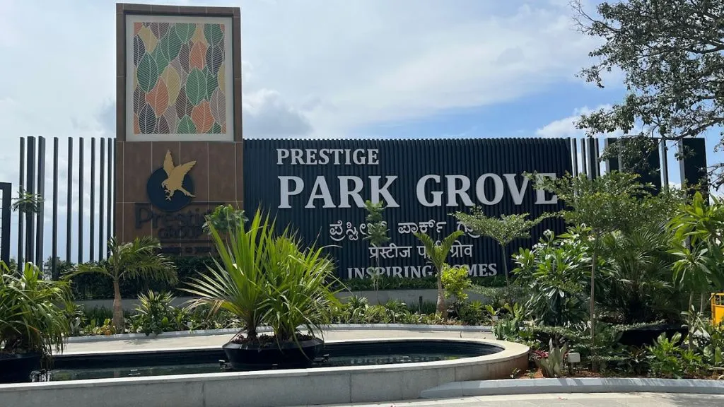 Prestige Park Grove in Whitefield, Bangalore Entrance Gate 