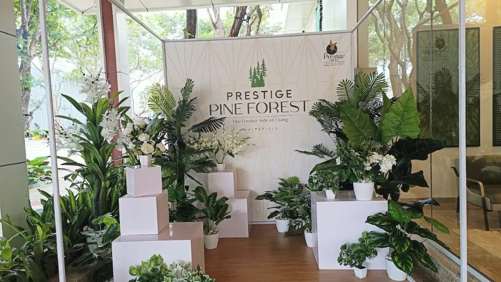 Prestige Pine Forest in ECC Road, Whitefield, Reception Entrance