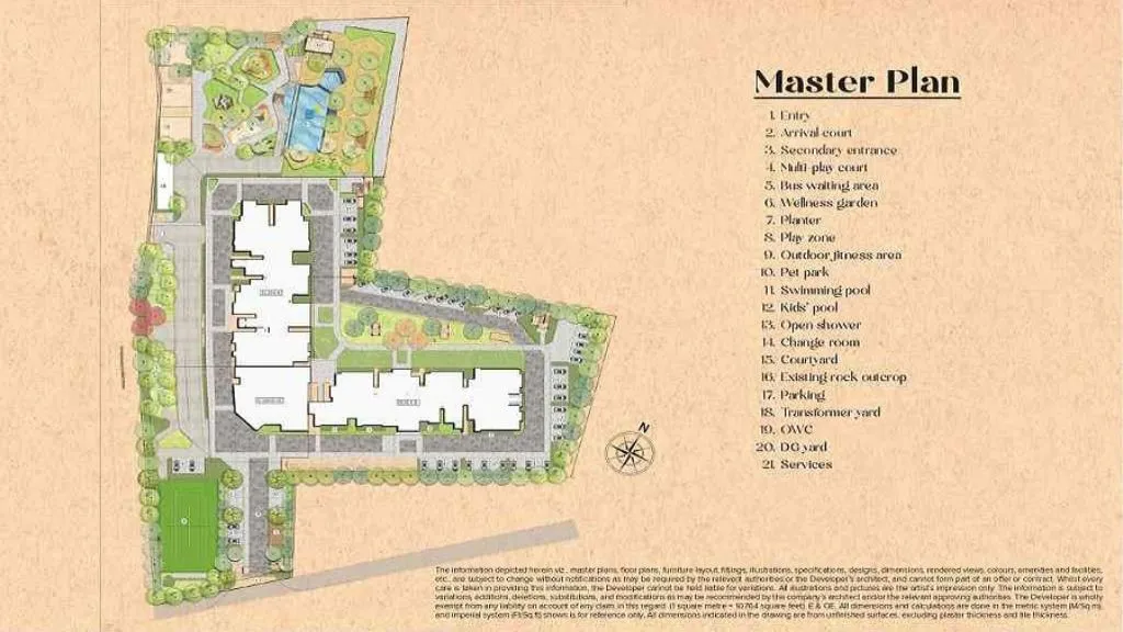 Brigade Citrine at Budigere Cross Bangalore Master Plan