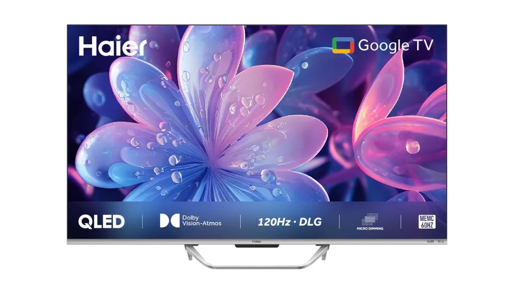 Haier 109 cm (43 inches) QLED -Smart Google TV with Hands Free Voice Control