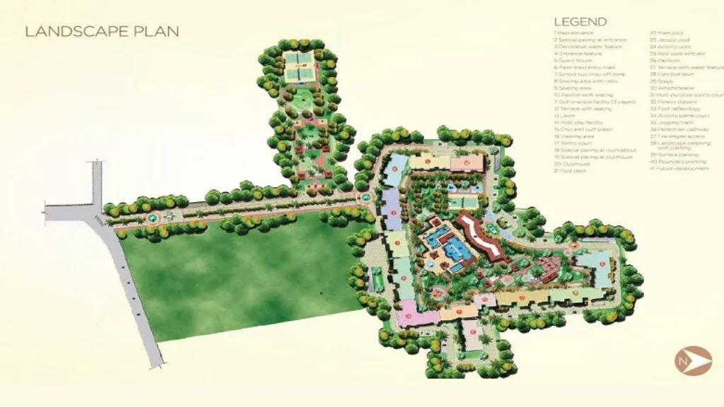 Mantri Espana in Bangalore Apartment Master Plan