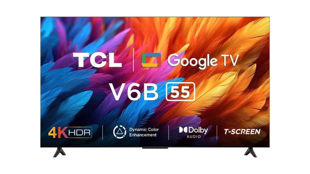 TCL 139 cm (55 inches) Metallic Bezel-Less Series 4K Ultra HD Smart LED Google TV